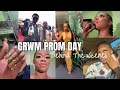 GRWM FOR PROM| PROM WEEKEND| Nails, Lashes, Hair, Parties| Prom23 #prom2k23 #grwm