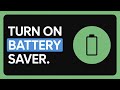 How to Turn On Battery Saver on Android – Extend Battery Life Instantly