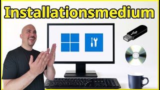 Windows Installationsmedium Usb-Stickdvd Erstellen Computerreperaturoptionen