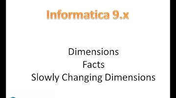What is a Dimension, Fact and SCD?