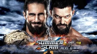 SummerSlam 2023 Official Match Card | SummerSlam 2023 Match Card