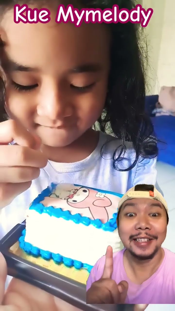 KUE IMUT SANRIO MYMELODY!!!?! #cake #cutebaby #cakedecorating #baby #mymelody