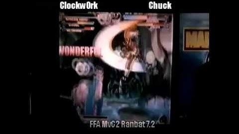 FFA MvC2 RanBat S7-2 Clockw0rk vs Chuck