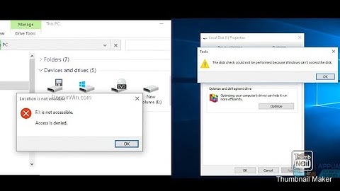 Access is denied in windows 10 fix Local drive is not accessible. #problem #windows10 #access