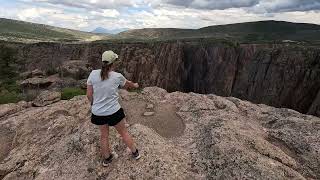 The view will give you chills. The Black Canyon of the Gunnison National Park