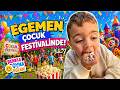 Çocuk festivalinde neler var? Egemen keşfediyo