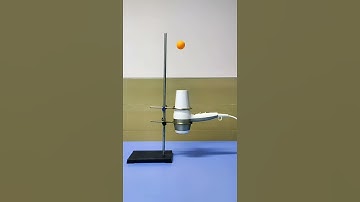 Floating Ping Pong Ball - The Magic of Air Pressure #airpressure #scienceexperiment #floatingball