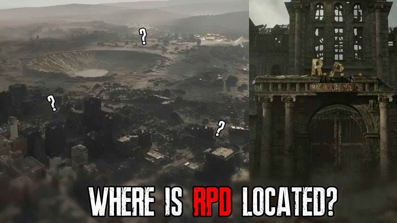Re9 Rpd Map BIG ANALYSIS of RACCOON CITY in RESIDENT EVIL 9: REQUIEM | PART 1: RPD ...