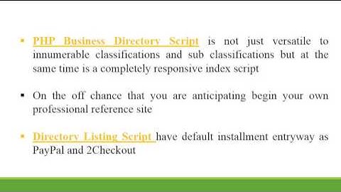 Directory Script  - PHP Business Directory Script - phpscriptsmall