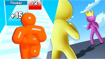 Tall Man Run VS Giant Rush IOS Andriod Gameplay Walkthrough