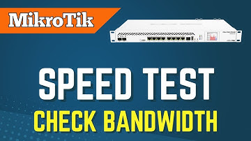 MikroTik Speed Test