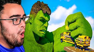 HULK SMASH LEGO CARS!