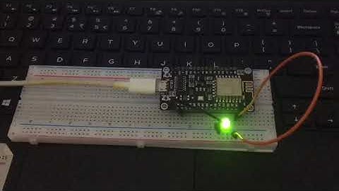 Bài 1: Điều khiển đèn LED nhấp nháy