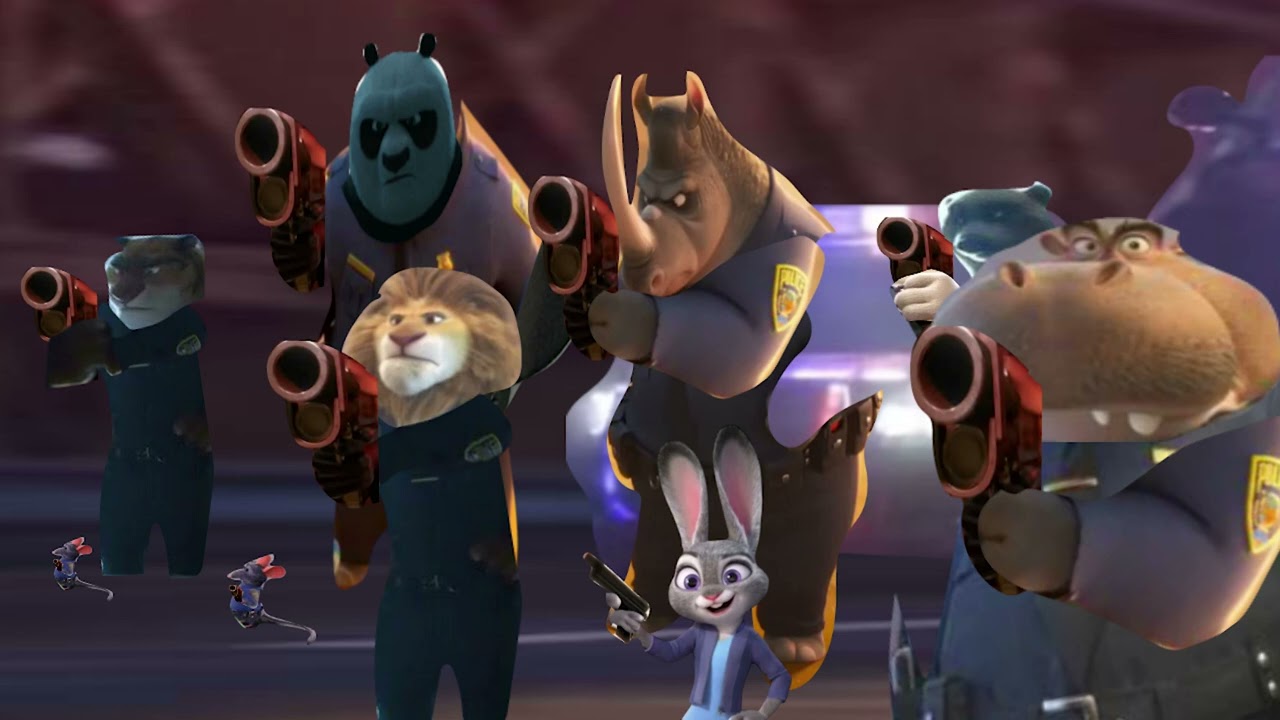 Judy and her force defeat the flushed pets army