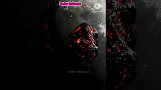 A Big Lava Meteorite Ping By The Moon Ulka Pind