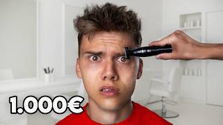 Für 1000€ die Augenbrauen abrasiert