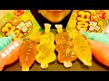 【ASMR 咀嚼音】韓国のハニーゼリーと凍らせたティックトックゼリーを食べる【HONEY JELLY/TikTok JELLY】