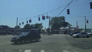 Driving from Massapequa to Levittown in Nassau,New York