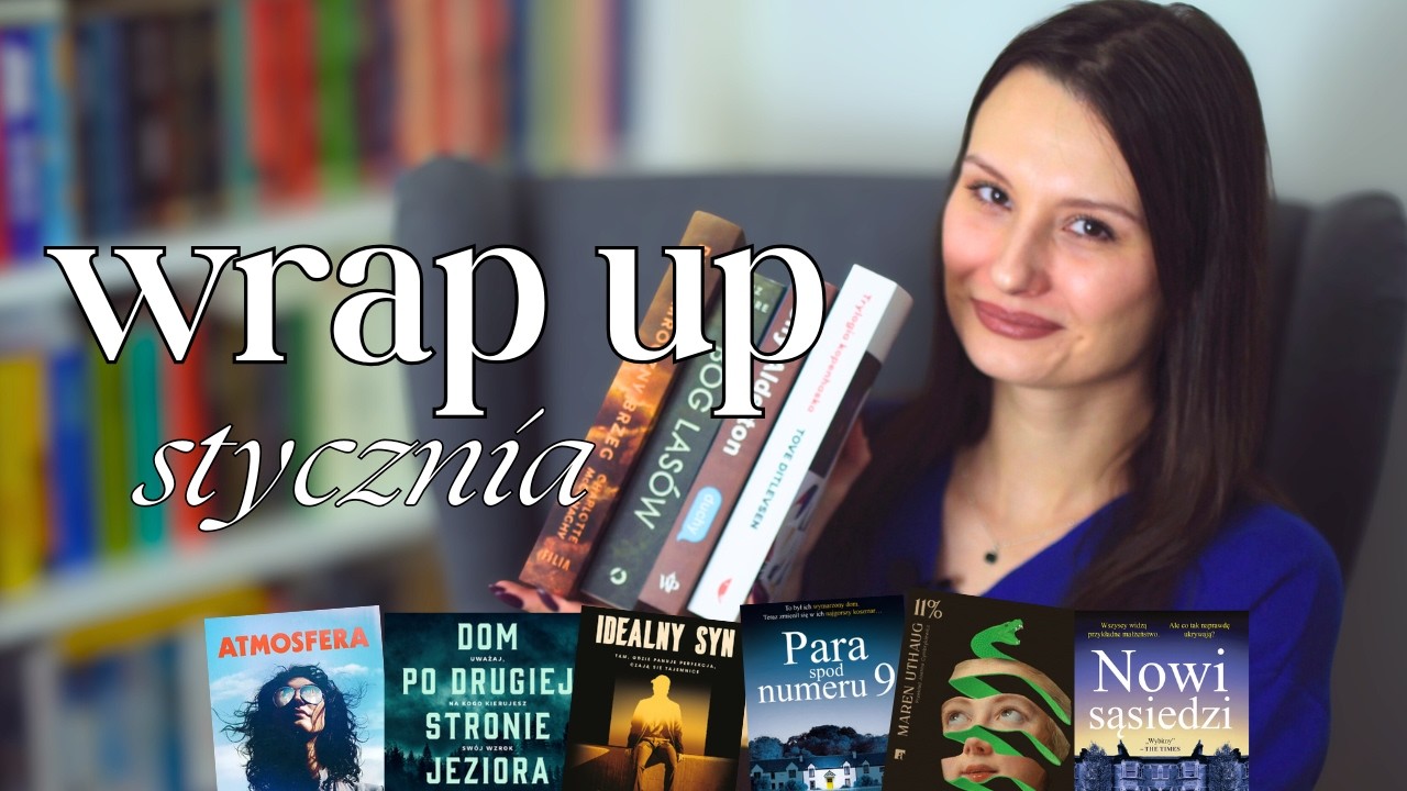10 KSIĄŻEK NA POCZĄTEK 2026 | WRAP UP STYCZNIA 📚