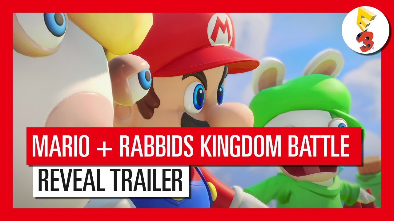 watch video: Mario + Rabbids Kingdom Battle – Reveal Trailer 