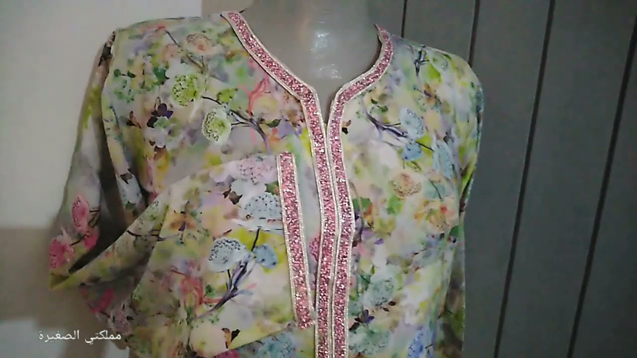 بيجامة إيفازي بالجيلاتين✂️طريقة خياطة الجيلاتين للبيجامة