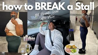 how to BREAK your Stall after Weight Loss Surgery: VSG 100 Pounds Down