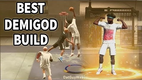 BEST DEMIGOD BUILD NBA2K20! MOST OVERPOWERED CENTER BUILD WITH NO BADGES!