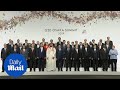 World leaders gather for 'family photo' at the G20 summit