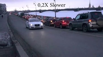 LED PWM in Slow Motion/Замедленная съемка светодиодного ШИМ (RX100 M4 1000FPS)