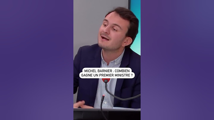 Michel Barnier : Combien gagne un Premier ministre ?