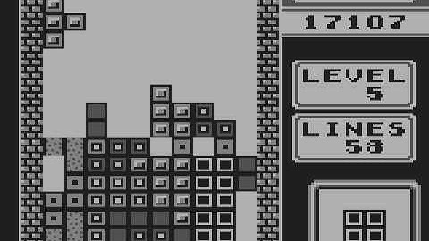 Tetris (GB / Game Boy)  - Vizzed.com GamePlay