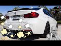 Using the LOUDEST/MOST AGGRESSIVE Exhaust Burble Settings on Bootmod3! | BMW F30 335i N55