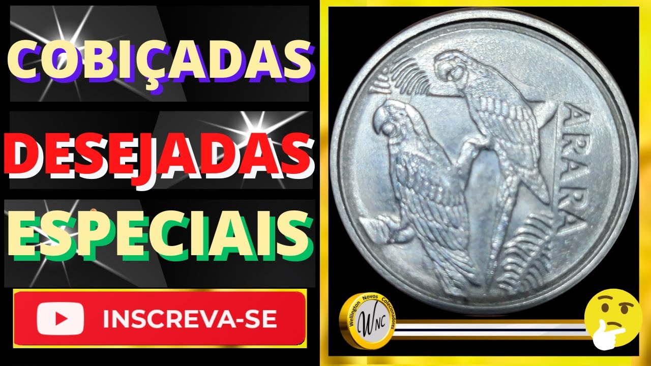 🔥 Achou postou bombou❗5 cruzeiros reais 1993 e 1994 valores atualizados Moeda da Arara