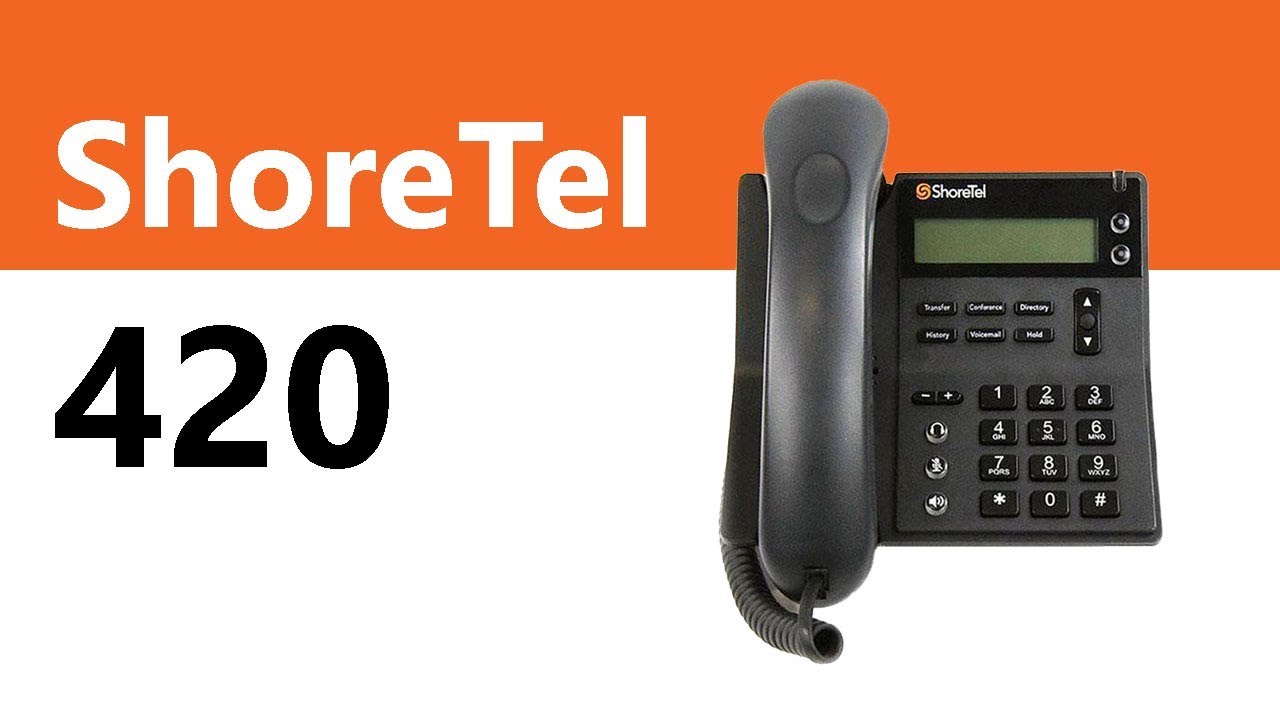The ShoreTel 420 IP Phone - Product Overview