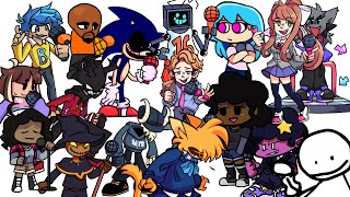 Fnf Copy-Cat But Everyone Takes Turn Singing It