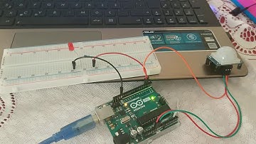 Hareket algılayan sensör (PIR) ile led yakma Arduino