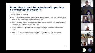 Local Authority School Attendance Support Team: Communication and Advice