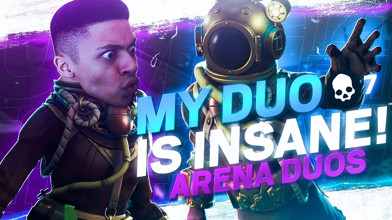 My New Duo Partner Is INSANE 👀 (STOMPING ARENA DUOS)