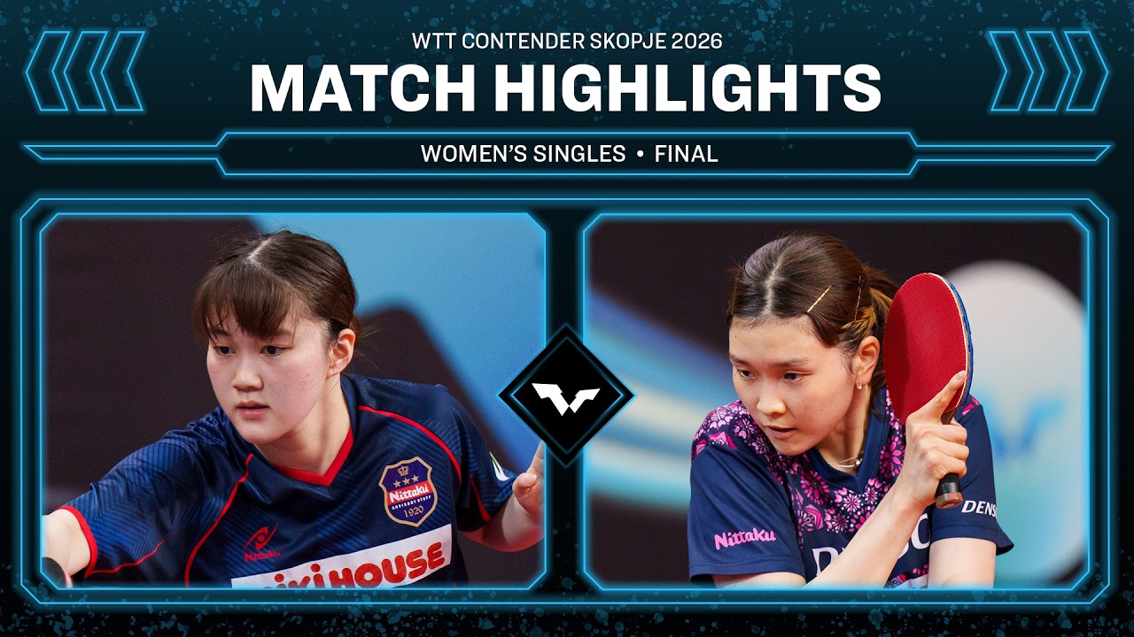 Satsuki Odo vs Honoka Hashimoto | WS Final | #WTTSkopje 2026 - YouTube