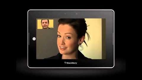 Video Chat BlackBerry PlayBook OS 20  How To Demo Official Demo Video) (1)