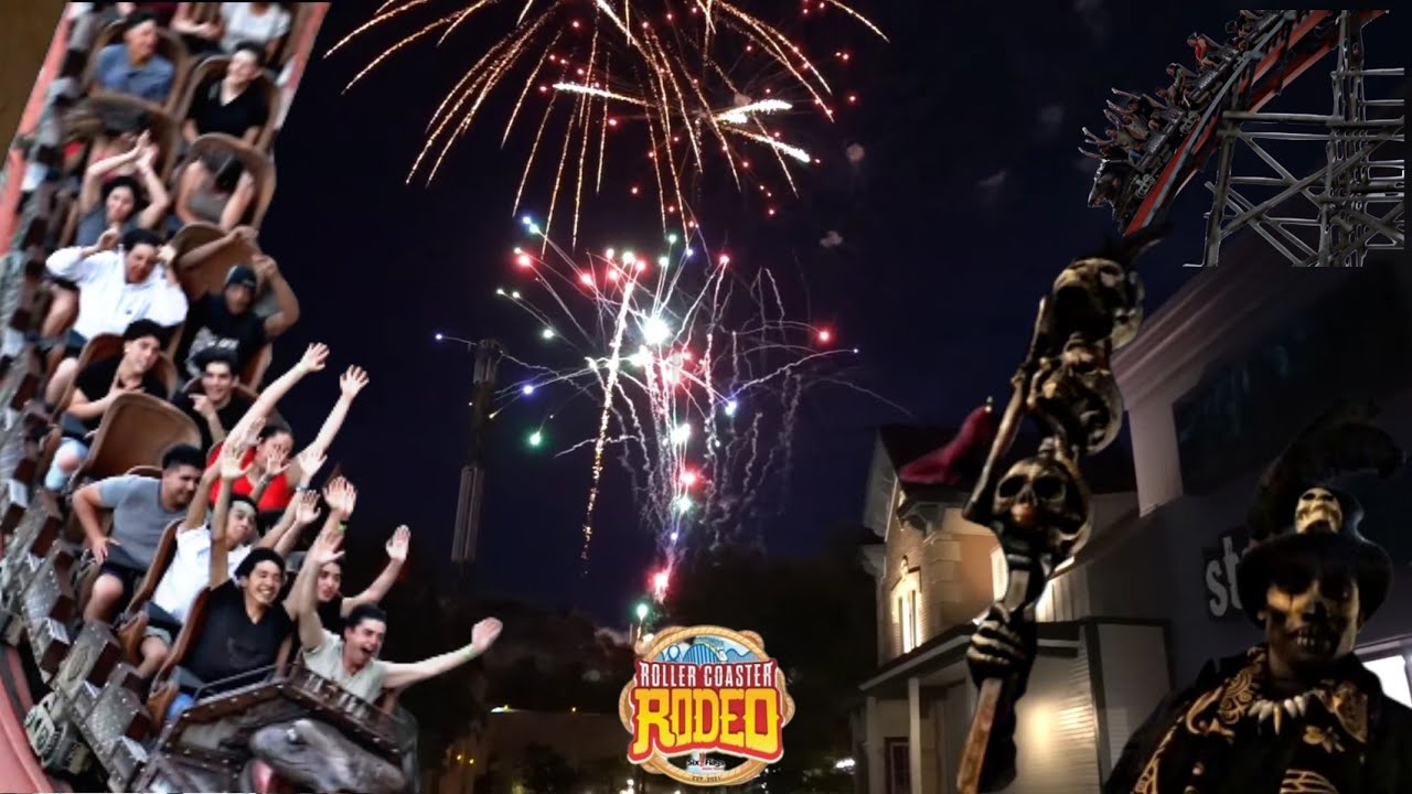 Six Flags Fiesta Texas! Never Seen Before TOUR! Fireworks & ERT!
