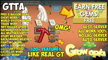 New Growtopia Private Server 2021 | 🔥 FREE 5M BEST SERVER & LIKE REAL GT 100% 🔥 | GTTA