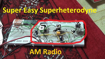 DIY Simple Superheterodyne AM Radio – Super Easy (Part 1 of 2)