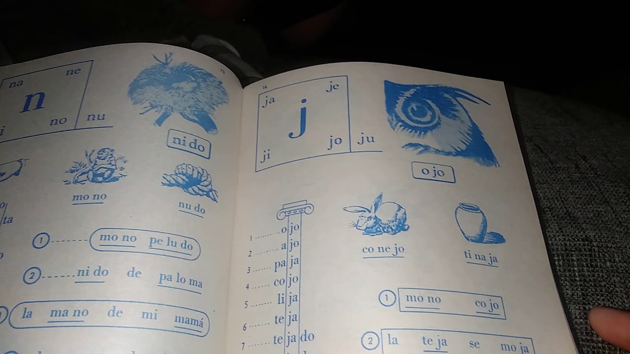 recordando el silabario