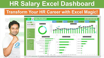 HR Salary Dashboard in Excel: Visualize & Analyze Salary Data Like a Pro!