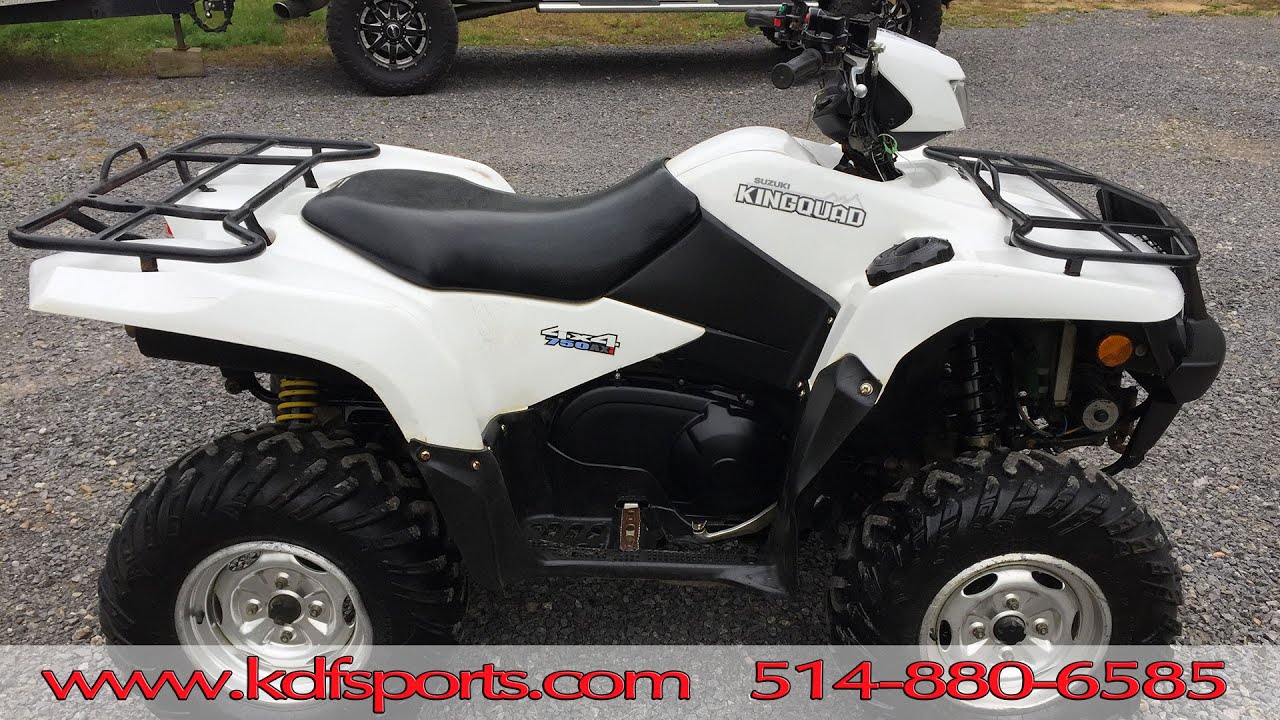 Suzuki King Quad 750 2009 EPS (LTA750) YouTube