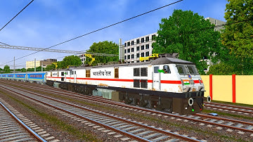 Paschim Express | Msts openrails Live || Train Livestream