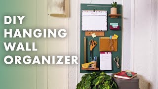 Diy Hanging Wall Organizer - Crafty Lumberjacks - Small Spaces Week 2019 - Hgtv Handmade