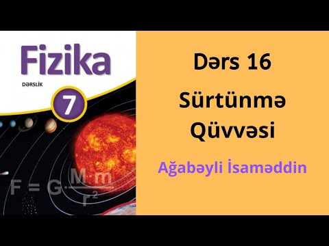 Fizika 7-ci sinif.Sürtünmə Qüvvəsi.Ağabəyli İsaməddin.