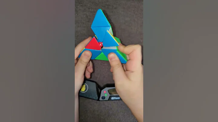 how to solve a pyraminx (subscribe) #cube #viral #rubikscube #shorts #teamcubicle #trending #cuber